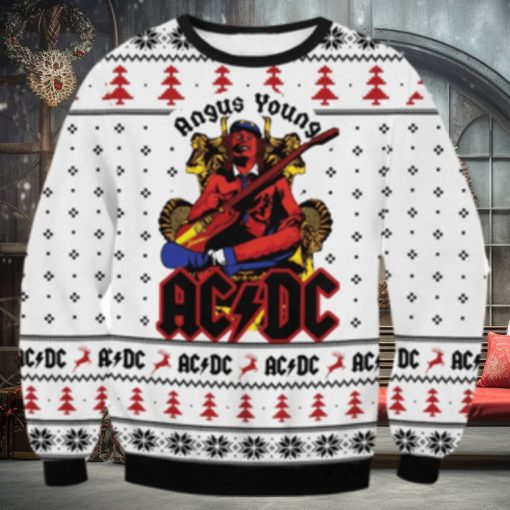 ACDC Sweater For Fans Ugly Sweater Christmas Gift