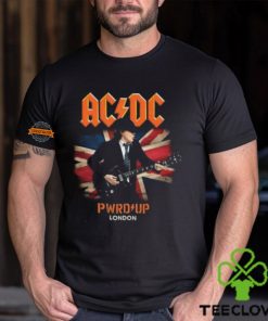 ACDC Union Jack London 2024 PWR UP Tour You Shook Me All Night Long Twice At Wembley Stadium T Shirt