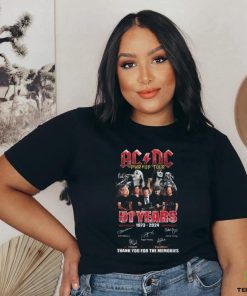 ACDC World Tour 2024 PWR thank memories shirt
