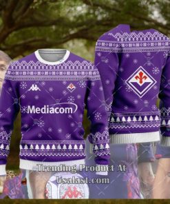 ACF Fiorentina 2023 24 Ugly Christmas Sweater