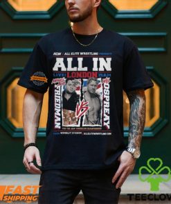 AEW ALL IN 2024 Matchup MJF vs Will Ospreay Shirt