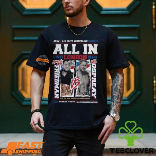 AEW ALL IN 2024 Matchup MJF vs Will Ospreay Shirt