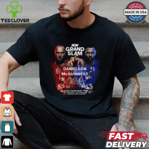 AEW Grand Slam 2024 Matchup Bryan Danielson vs Nigel McGuinness Shirt