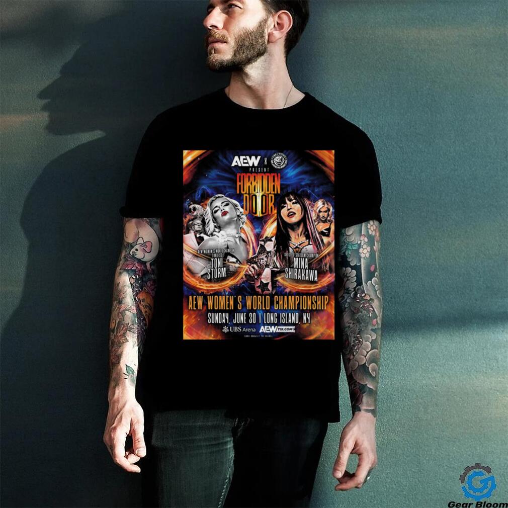 AEW x NJPW x Forbidden Door Women’s World Title Match Timeless Toni Storm Vs Mina Shirakawa On Sunday June 30 At UBS Arena In Long Island NY Essential T Shirt AEW x NJPW x Forbidden Door Women’s World Title Match Timeless Toni Storm Vs Mina Shirakawa On Sunday June 30 At UBS Arena In Long Island NY Essential T Shirt