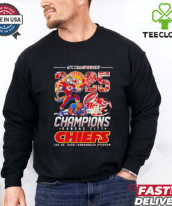 AFC Championship 2025 Champions KC Chiefs Shirt