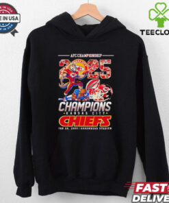 AFC Championship 2025 Champions KC Chiefs Shirt