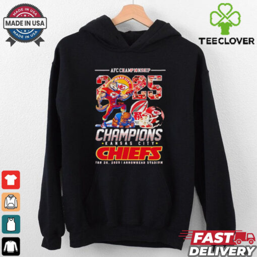 AFC Championship 2025 Champions KC Chiefs Shirt