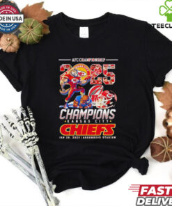 AFC Championship 2025 Champions KC Chiefs Shirt