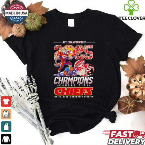 AFC Championship 2025 Champions KC Chiefs Shirt
