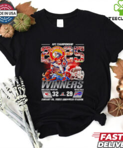 AFC Championship 2025 winners Kansas City Chiefs mascot shirt