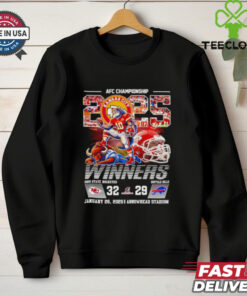 AFC Championship 2025 winners Kansas City Chiefs mascot shirt