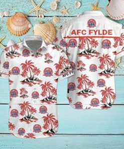 AFC Fylde Soccer Hawaiian Shirt