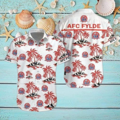 AFC Fylde Soccer Hawaiian Shirt