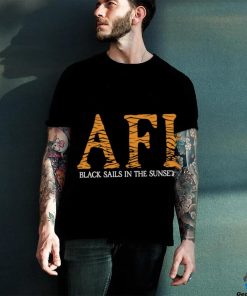 AFI Black sails in the sunset tee shirt