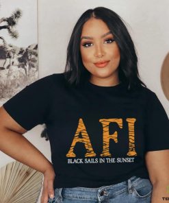 AFI Black sails in the sunset tee shirt