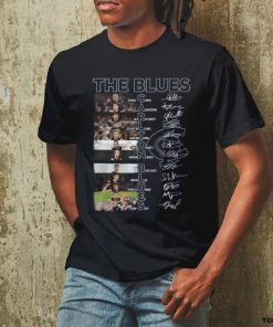 AFL Carlton Football Club All Team Signatures T Shirt
