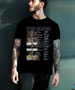 AFL Carlton Football Club All Team Signatures T Shirt