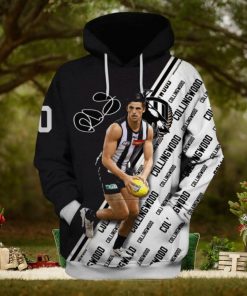 AFL Collingwood Magpies Scott Pendlebury #10 Pullover Hoodie Ver 1
