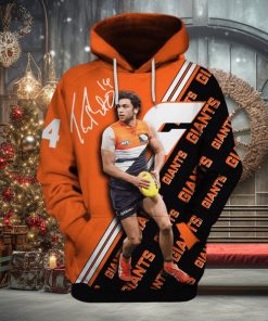 AFL Greater Western Sydney Giants Tim Taranto No 14 Pullover Hoodie