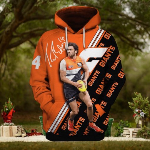 AFL Greater Western Sydney Giants Tim Taranto No 14 Pullover Hoodie