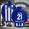 AFL North Melbourne Kangaroos Custom Name Number 2021 Home Guernsey Pullover Hoodie