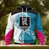 AFL Port Adelaide Custom Name Number Samoa Fight Cancer Pullover Hoodie