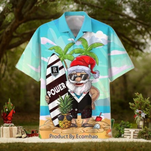 AFL Port Adelaide Football Club New Santa Hawaiian