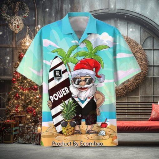 AFL Port Adelaide Football Club New Santa Hawaiian