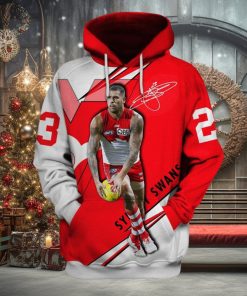 AFL Sydney Swans Lance Franklin #23 Pullover Hoodie