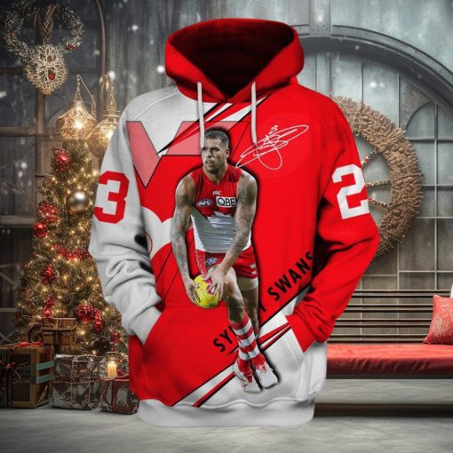 AFL Sydney Swans Lance Franklin #23 Pullover Hoodie
