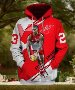 AFL Sydney Swans Lance Franklin #23 Pullover Hoodie
