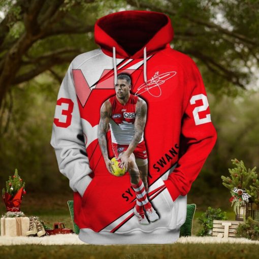AFL Sydney Swans Lance Franklin #23 Pullover Hoodie