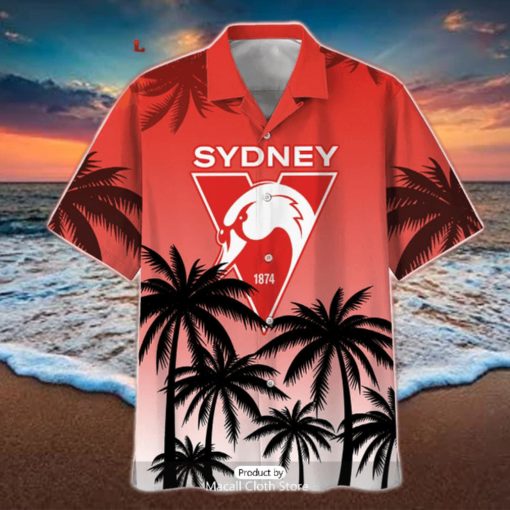 AFL Sydney Swans Sport Beach Summer Personalized Hawaiian Shirt