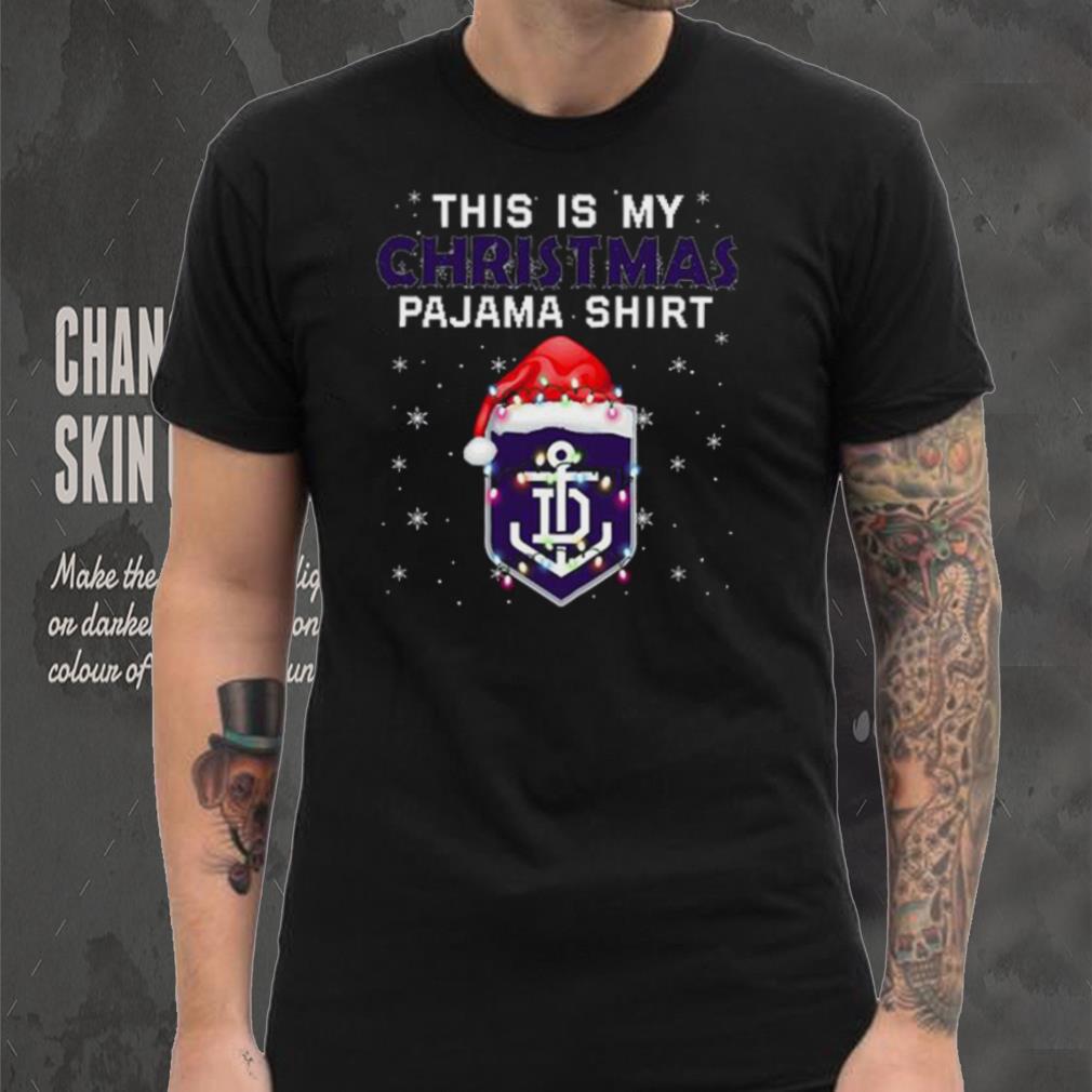 AFL This is christmas Pajamas T shirt Fremantle Dockers T shirt AFL This is christmas Pajamas T shirt Fremantle Dockers T shirt