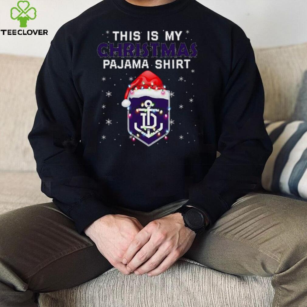 AFL This is christmas Pajamas T shirt Fremantle Dockers T shirt AFL This is christmas Pajamas T shirt Fremantle Dockers T shirt