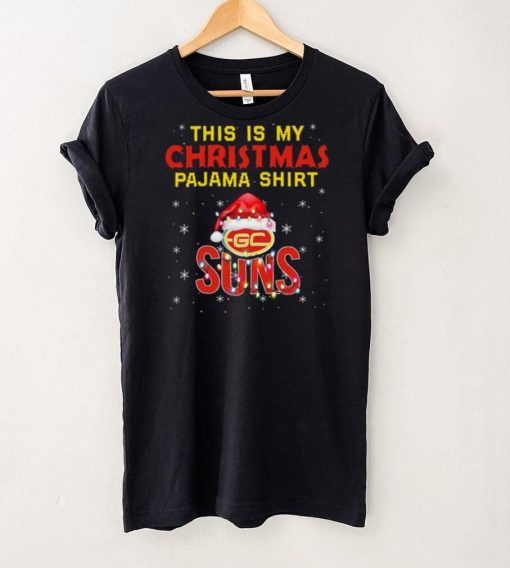 AFL This is christmas Pajamas T hoodie, sweater, longsleeve, shirt v-neck, t-shirt Gold Coast Suns T hoodie, sweater, longsleeve, shirt v-neck, t-shirt