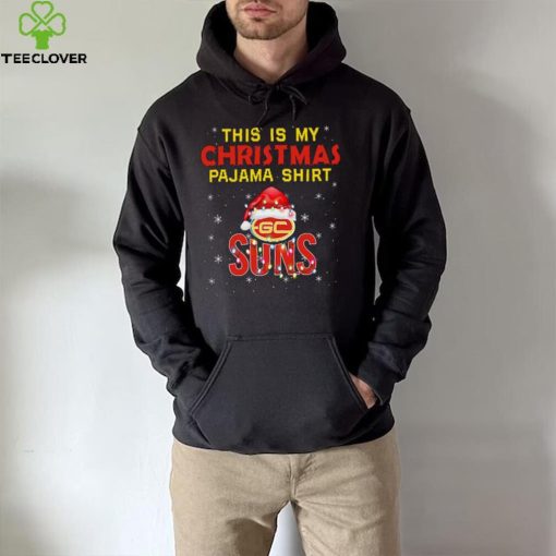 AFL This is christmas Pajamas T hoodie, sweater, longsleeve, shirt v-neck, t-shirt Gold Coast Suns T hoodie, sweater, longsleeve, shirt v-neck, t-shirt