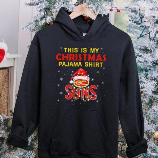 AFL This is christmas Pajamas T hoodie, sweater, longsleeve, shirt v-neck, t-shirt Gold Coast Suns T hoodie, sweater, longsleeve, shirt v-neck, t-shirt