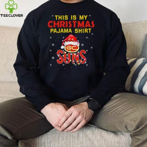 AFL This is christmas Pajamas T hoodie, sweater, longsleeve, shirt v-neck, t-shirt Gold Coast Suns T hoodie, sweater, longsleeve, shirt v-neck, t-shirt