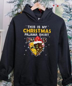 AFL This is christmas Pajamas T hoodie, sweater, longsleeve, shirt v-neck, t-shirt Hawthorn Hawks T hoodie, sweater, longsleeve, shirt v-neck, t-shirt