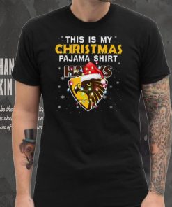 AFL This is christmas Pajamas T hoodie, sweater, longsleeve, shirt v-neck, t-shirt Hawthorn Hawks T hoodie, sweater, longsleeve, shirt v-neck, t-shirt