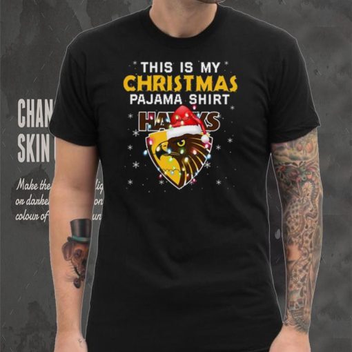 AFL This is christmas Pajamas T hoodie, sweater, longsleeve, shirt v-neck, t-shirt Hawthorn Hawks T hoodie, sweater, longsleeve, shirt v-neck, t-shirt