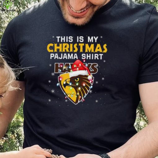 AFL This is christmas Pajamas T hoodie, sweater, longsleeve, shirt v-neck, t-shirt Hawthorn Hawks T hoodie, sweater, longsleeve, shirt v-neck, t-shirt