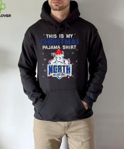 AFL This is christmas Pajamas T hoodie, sweater, longsleeve, shirt v-neck, t-shirt North Melbourne T hoodie, sweater, longsleeve, shirt v-neck, t-shirt