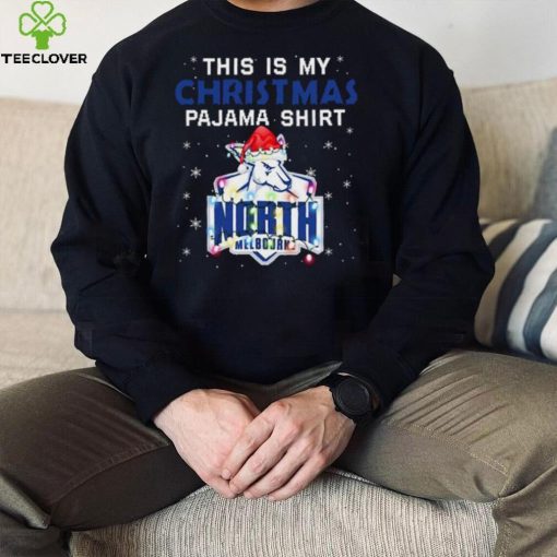 AFL This is christmas Pajamas T hoodie, sweater, longsleeve, shirt v-neck, t-shirt North Melbourne T hoodie, sweater, longsleeve, shirt v-neck, t-shirt