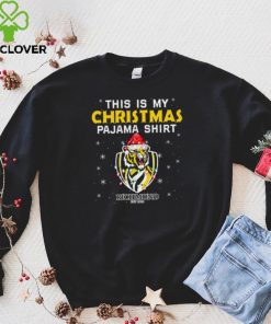 AFL This is christmas Pajamas T hoodie, sweater, longsleeve, shirt v-neck, t-shirt Richmond Tigers T hoodie, sweater, longsleeve, shirt v-neck, t-shirt