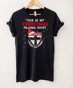 AFL This is christmas Pajamas T shirt St Kilda Saints T shirt