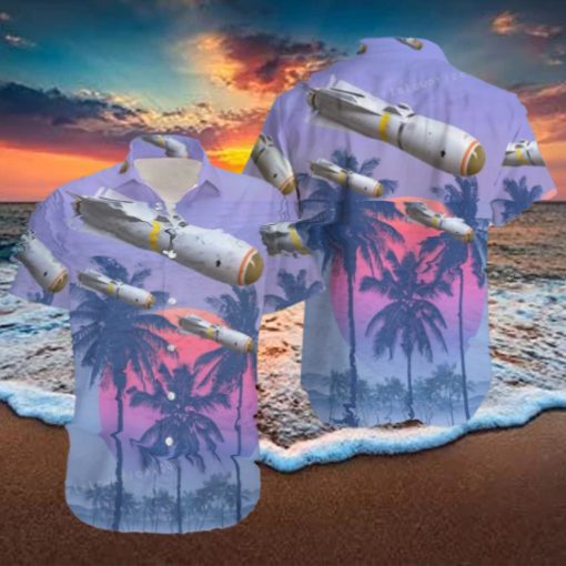 AGM 65 Maverick Missile Hawaiian Shirt