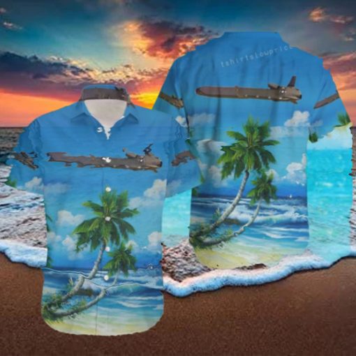 AGM 86 ALCM Missile Hawaiian Shirt