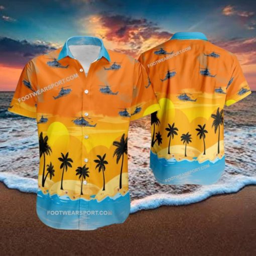 AH 1Z Viper AH1Z Aircaft Aloha Hawaiian Shirt Color For Beach